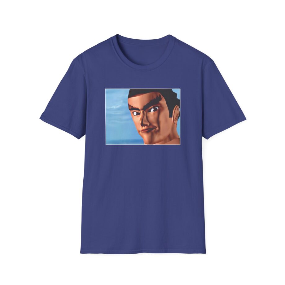 Tinakitten Tekken Retro Kazuya Mishima Unisex Softstyle T-Shirt