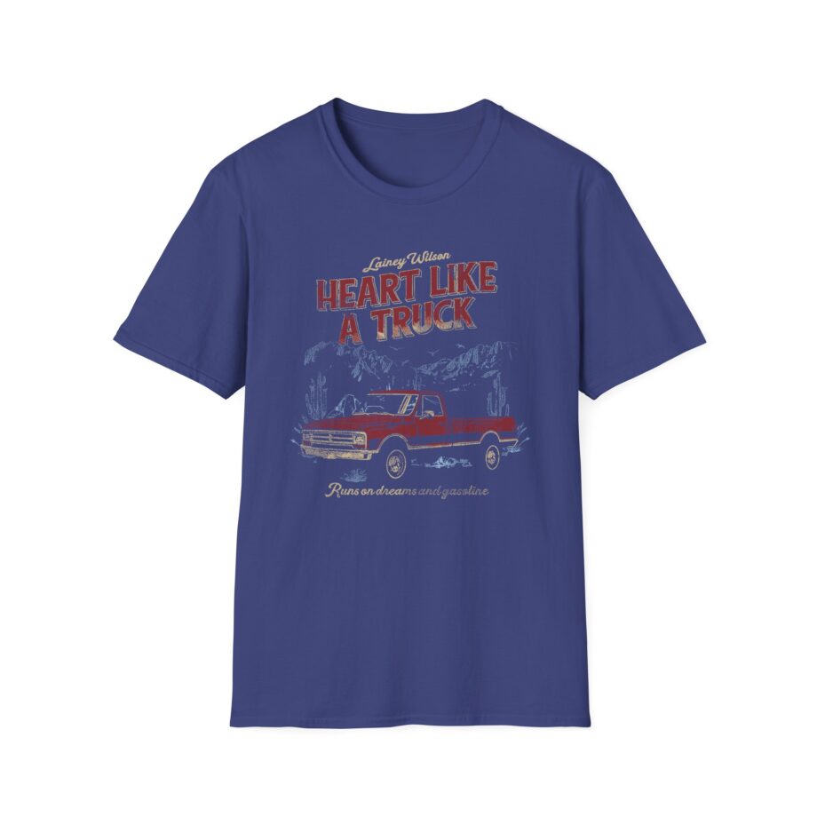 Lainey Wilson Heart Like a Truck Unisex Softstyle T-shirt