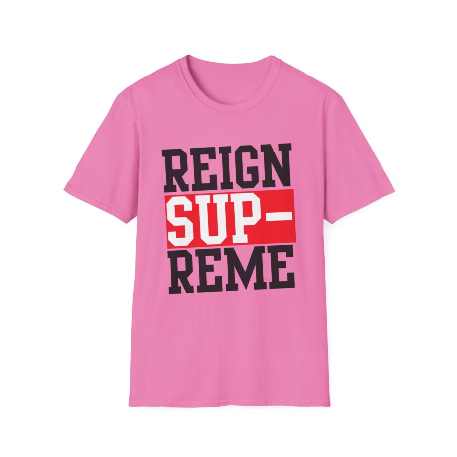 Reign Supreme Slant Logo Unisex Softstyle T-Shirt