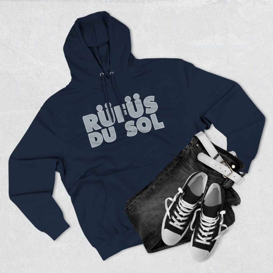 Rufus Du Sol Three-Panel Fleece Hoodie
