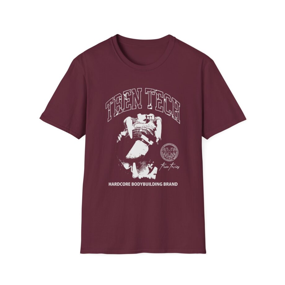 Tren Tech Hardcore Bodybuilding Brand Unisex Softstyle T-shirt