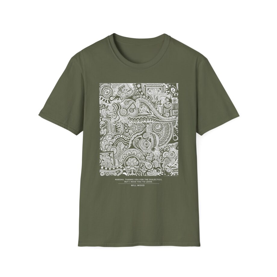 Will Wood Marsha, Thankk You Unisex Softstyle T-shirt