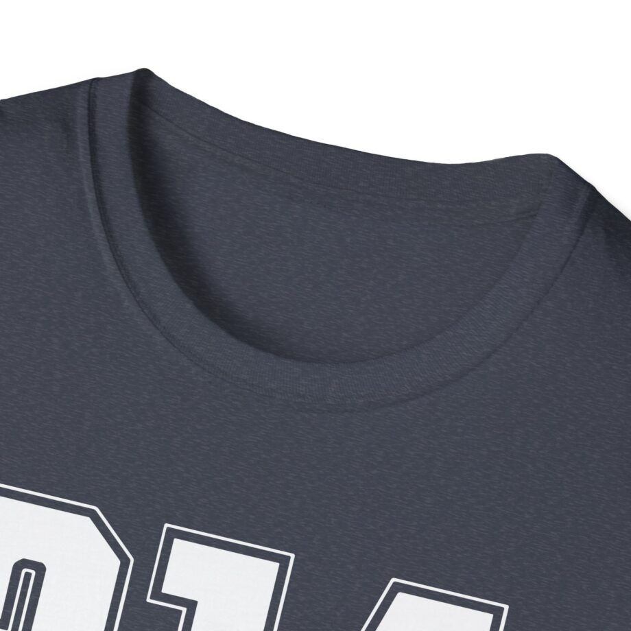 St. Louis Battlehawks Area Code Unisex Softstyle T-shirt