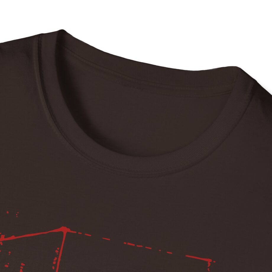 The Sisters Of Mercy Red Scream Unisex Softstyle T-Shirt