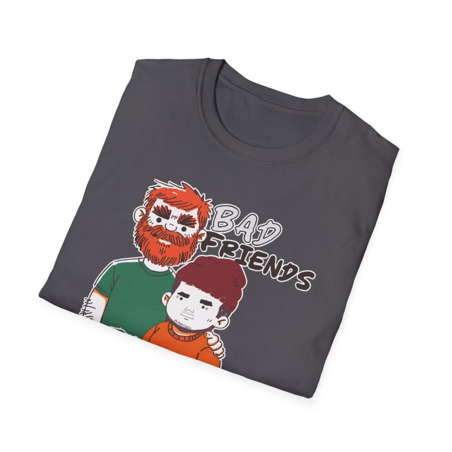Bad Friends Hairy Unisex Softstyle T-shirt