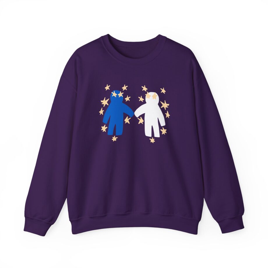 Slushy Noobz  Out Of Character Unisex Heavy Blend Crewneck Sweatshirt