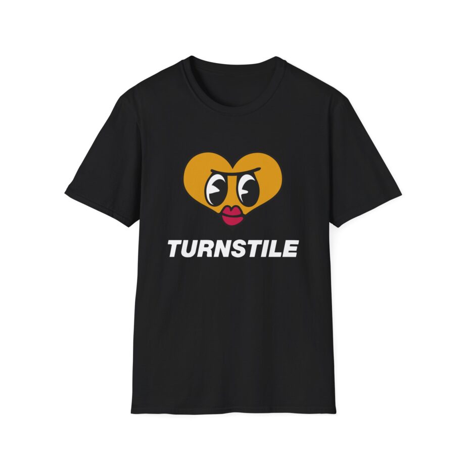 Turnstile Heart Unisex Softstyle T-shirt