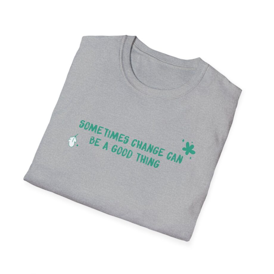 Heartstopper Sometimes Change Can Be a Good Thing Unisex Softstyle T-Shirt
