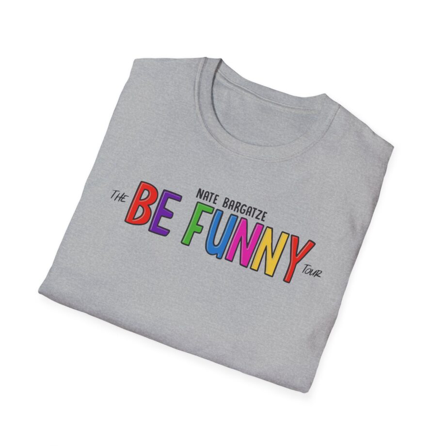 Nate Bargatze the Be Funny Tour Unisex Softstyle T-Shirt