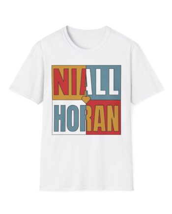 Niall Horan Niall Colour Block Unisex Softstyle T-shirt
