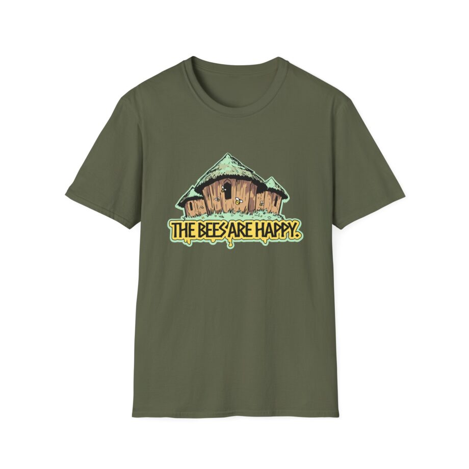Valheim the Bees Are Happy Unisex Softstyle T-shirt
