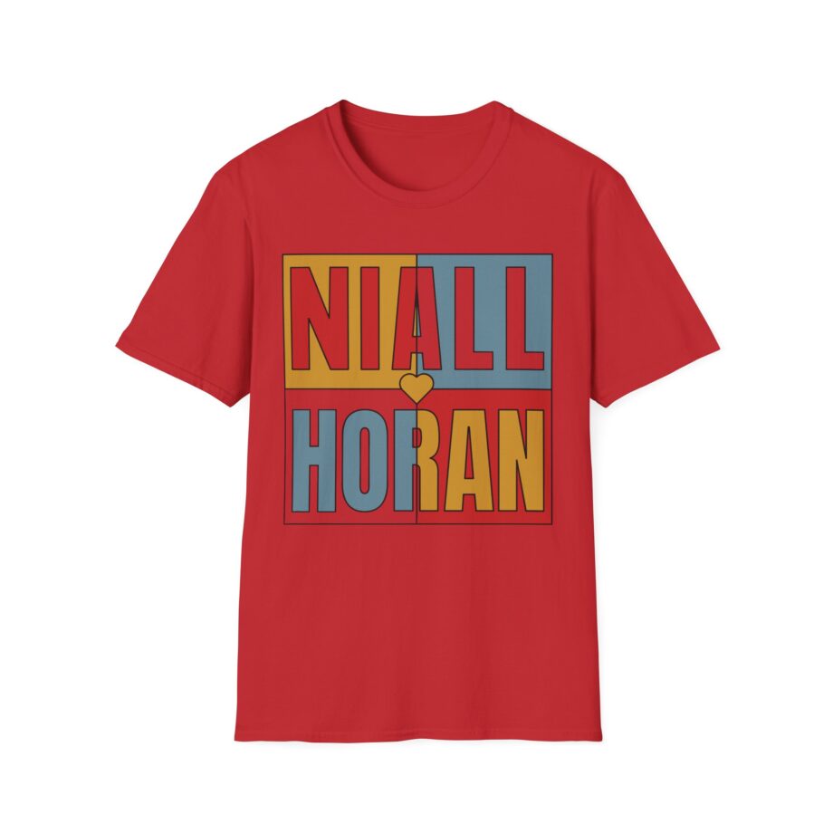 Niall Horan Niall Colour Block Unisex Softstyle T-shirt