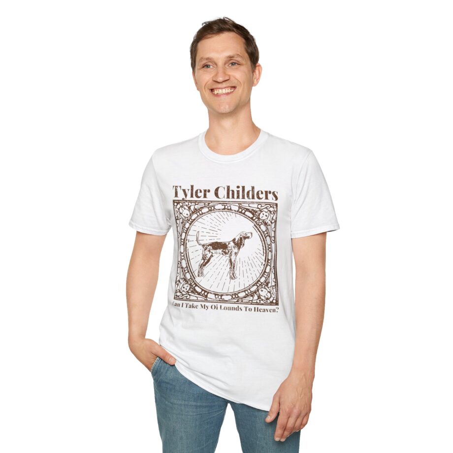 Tyler Childers Beige Hound Unisex Softstyle T-shirt