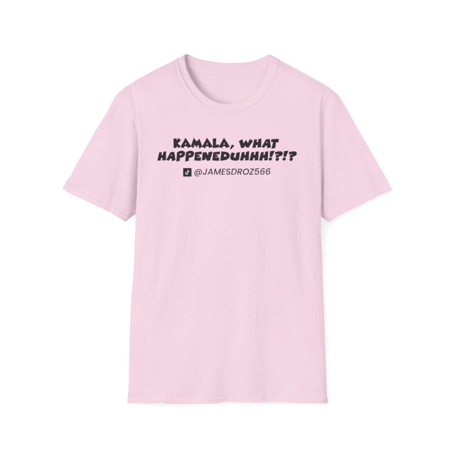 James Droz What Happeneduhhh Unisex Softstyle T-shirt