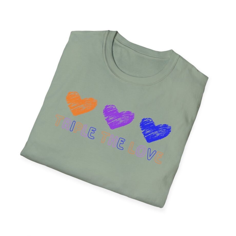 Fresh Love Triple the Love Unisex Softstyle T-Shirt