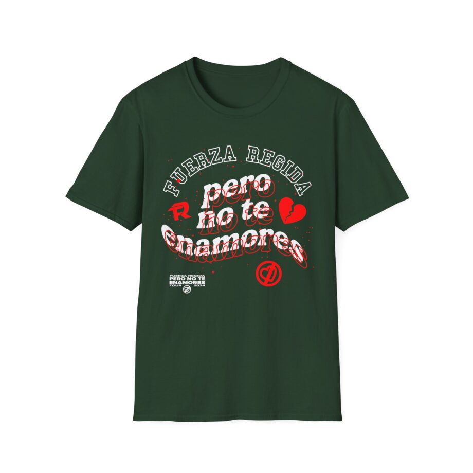 Fuerza Regida Broken Heart Unisex Softstyle T-shirt