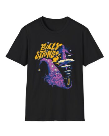 Billy Strings Green Wizard Head Unisex Softstyle T-shirt