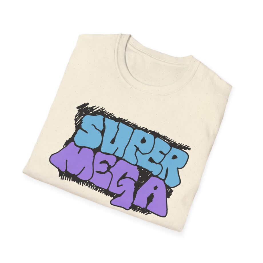 Supermega Funny Brothers Doodle  Unisex Softstyle T-shirt