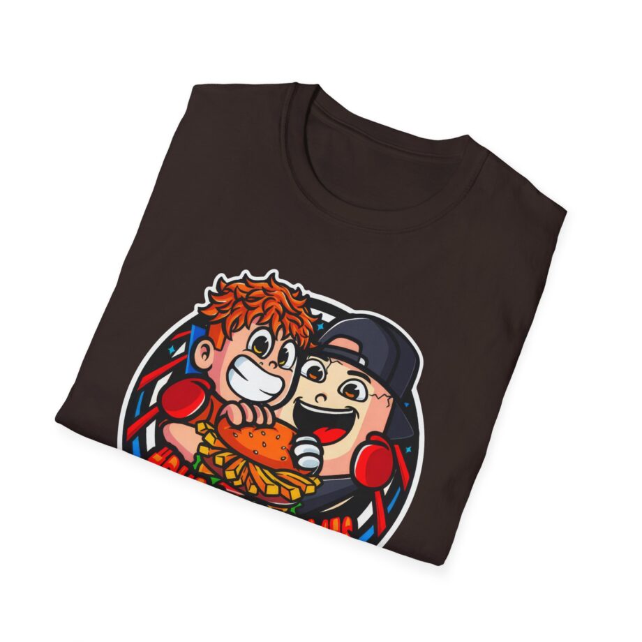 Burger Pommes eierkopf unisex softstyle t-shirt