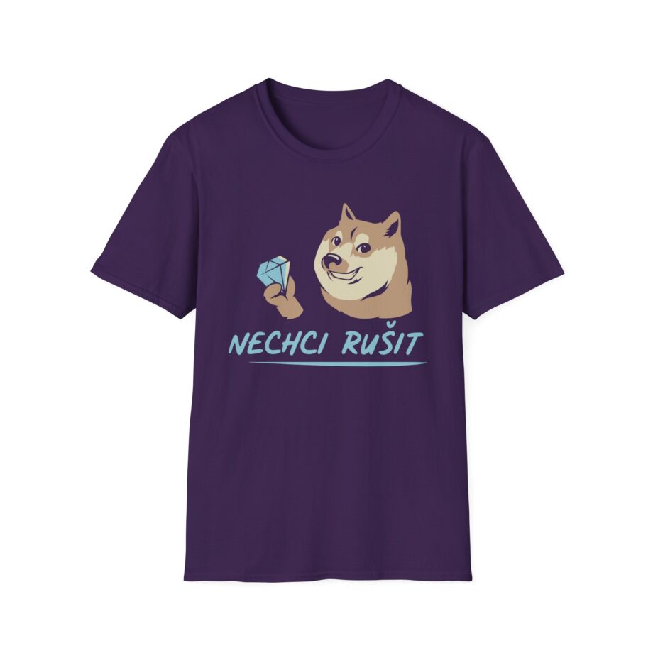 Gejmr Nechci Rusit Unisex Softstyle T-shirt
