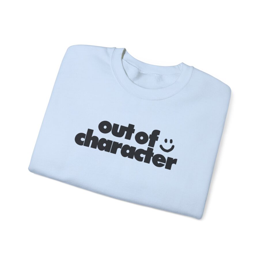 Slushy Noobz Out of Character Unisex Heavy Blend Crewneck Sweatshirt