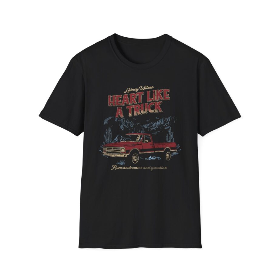 Lainey Wilson Heart Like a Truck Unisex Softstyle T-shirt