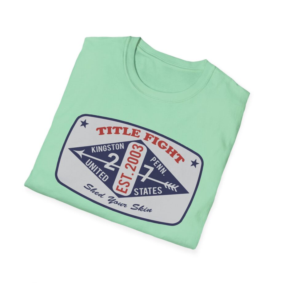 Title Fight Diamond  Unisex Softstyle T-Shirt