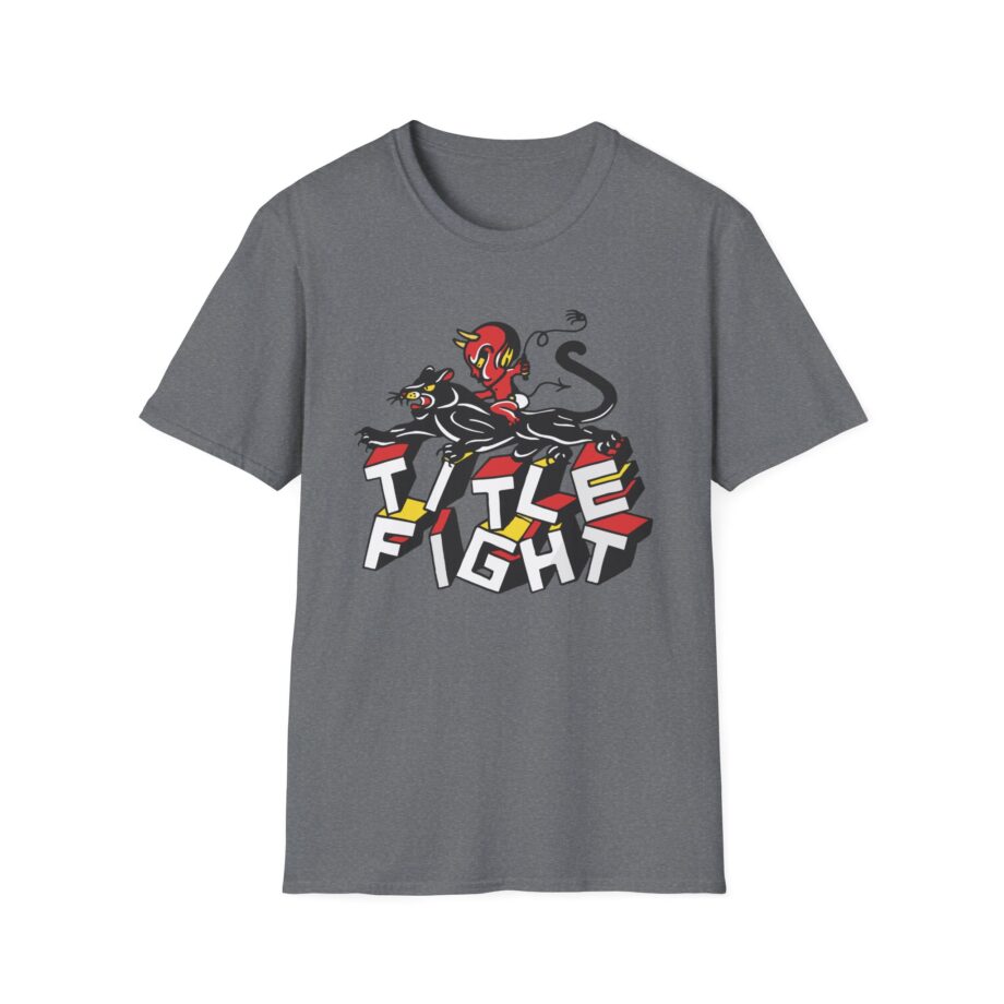 Title Fight Devilt Unisex Softstyle T-Shirt