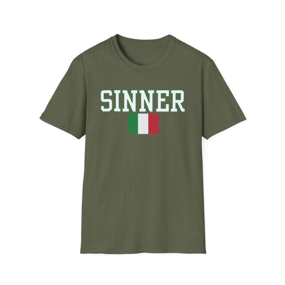 Jannik Sinner Unisex Softstyle T-Shirt