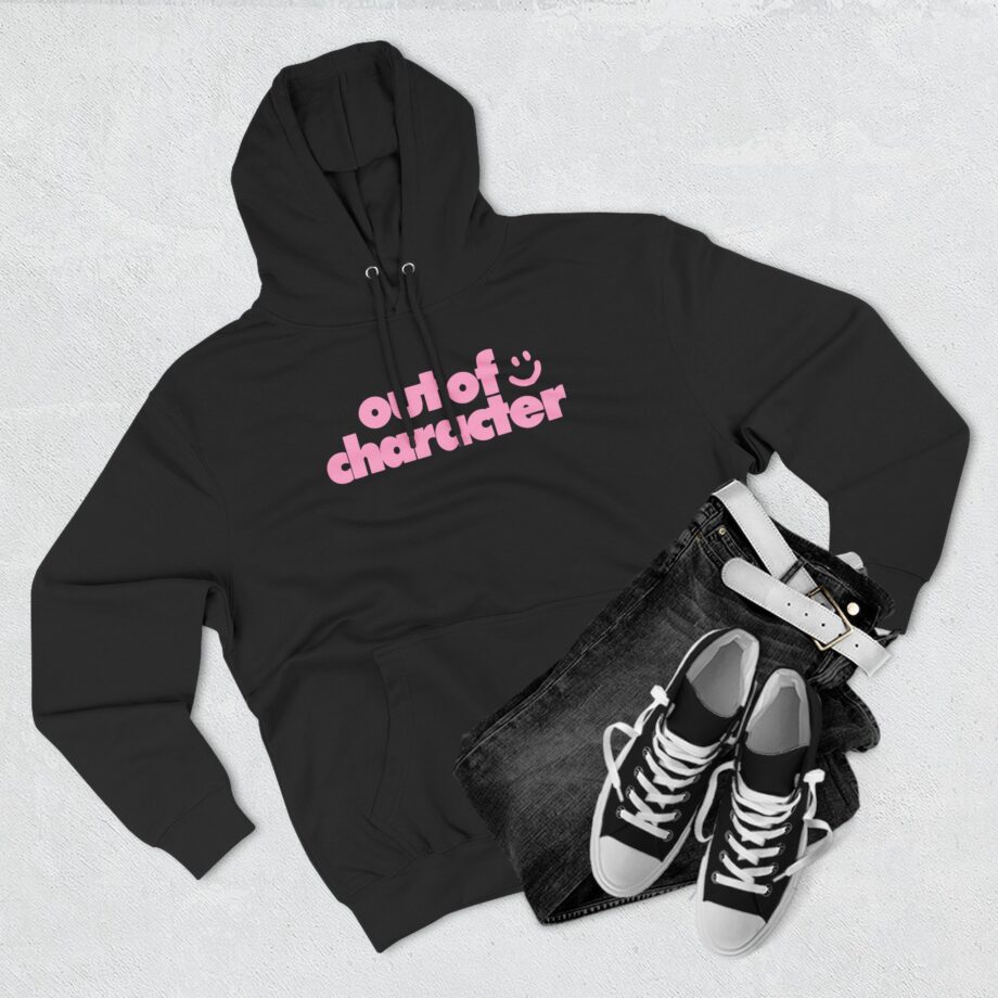 Slushy Noobz  Out Of Character Three-panel Fleece Hoodie