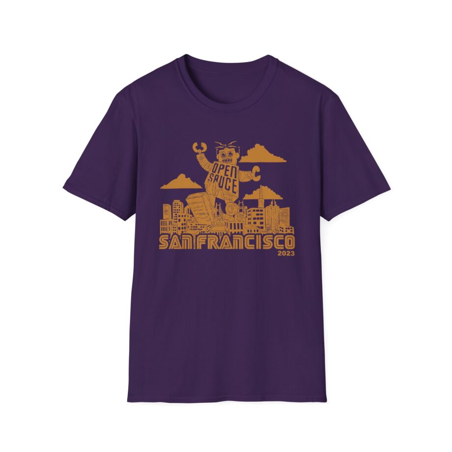 William Osman Open Sauce San Francisco Unisex Softstyle T-Shirt