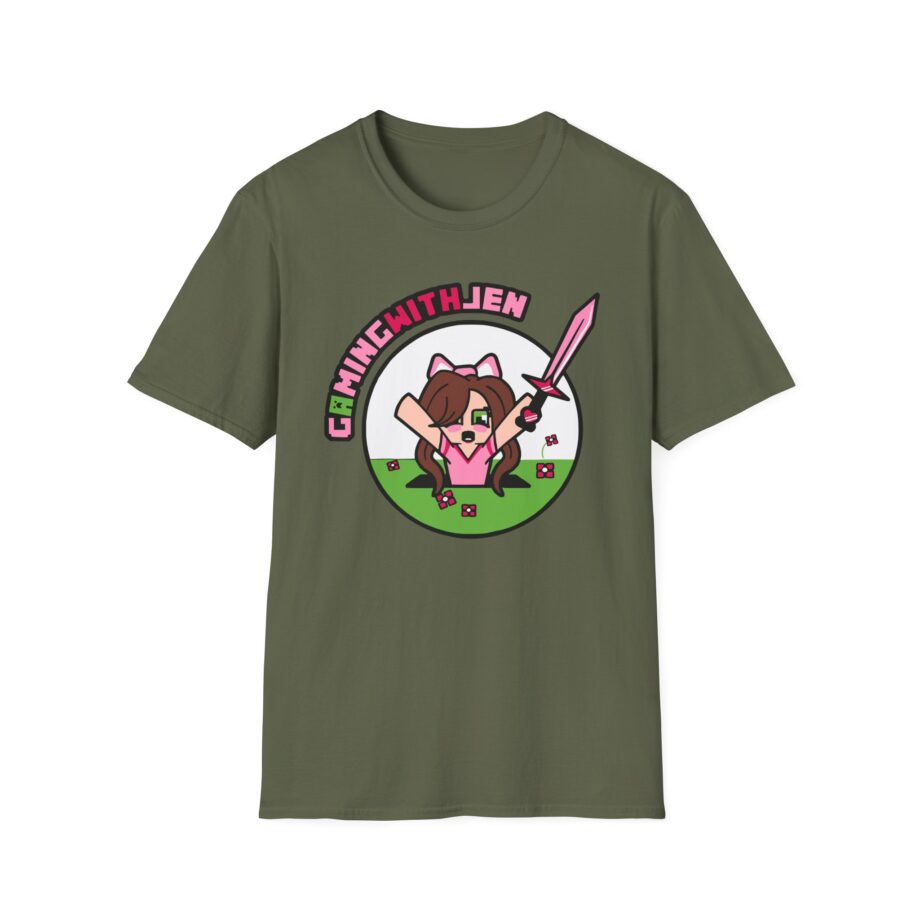 Popularmmos Gaming With Jen Unisex Softstyle T-shirt