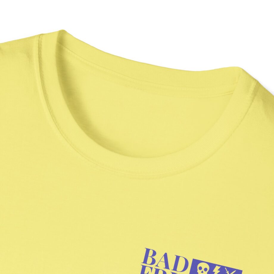 Bad Friends Rudy and Her Knives Lavender Unisex Softstyle T-shirt