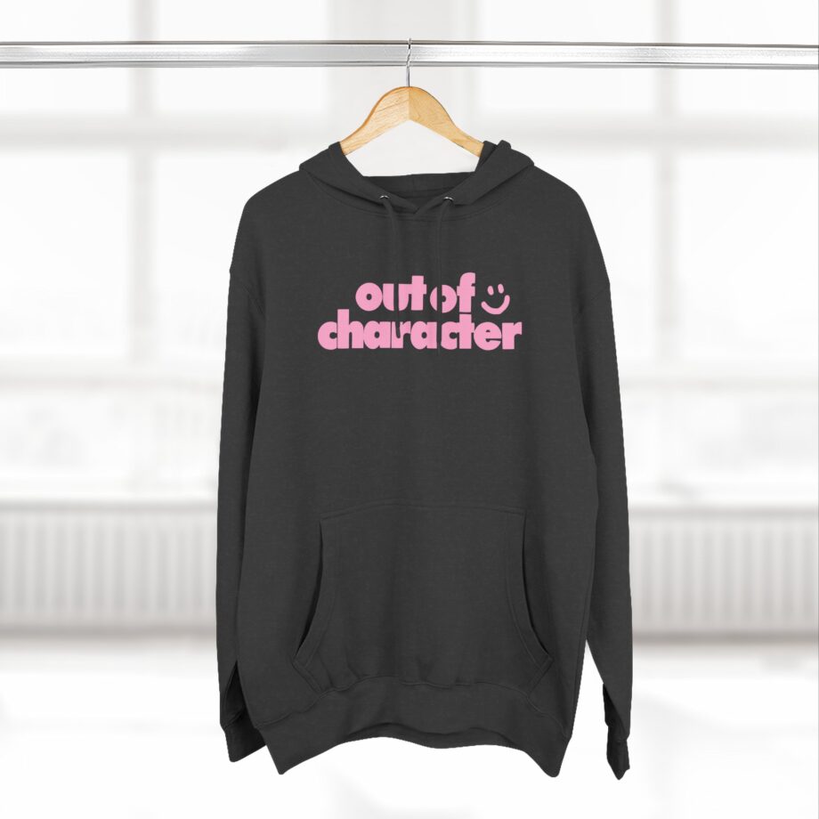 Slushy Noobz  Out Of Character Three-panel Fleece Hoodie