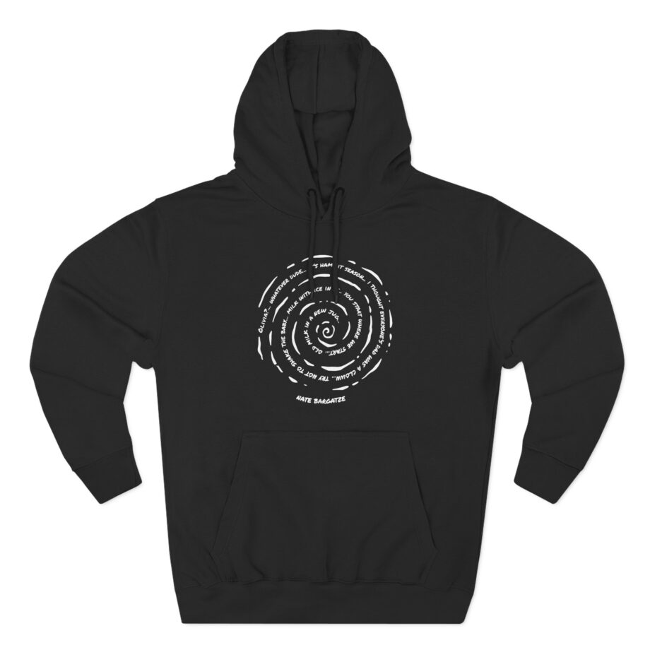 Nate Bargatze Three-panel Fleece Hoodie