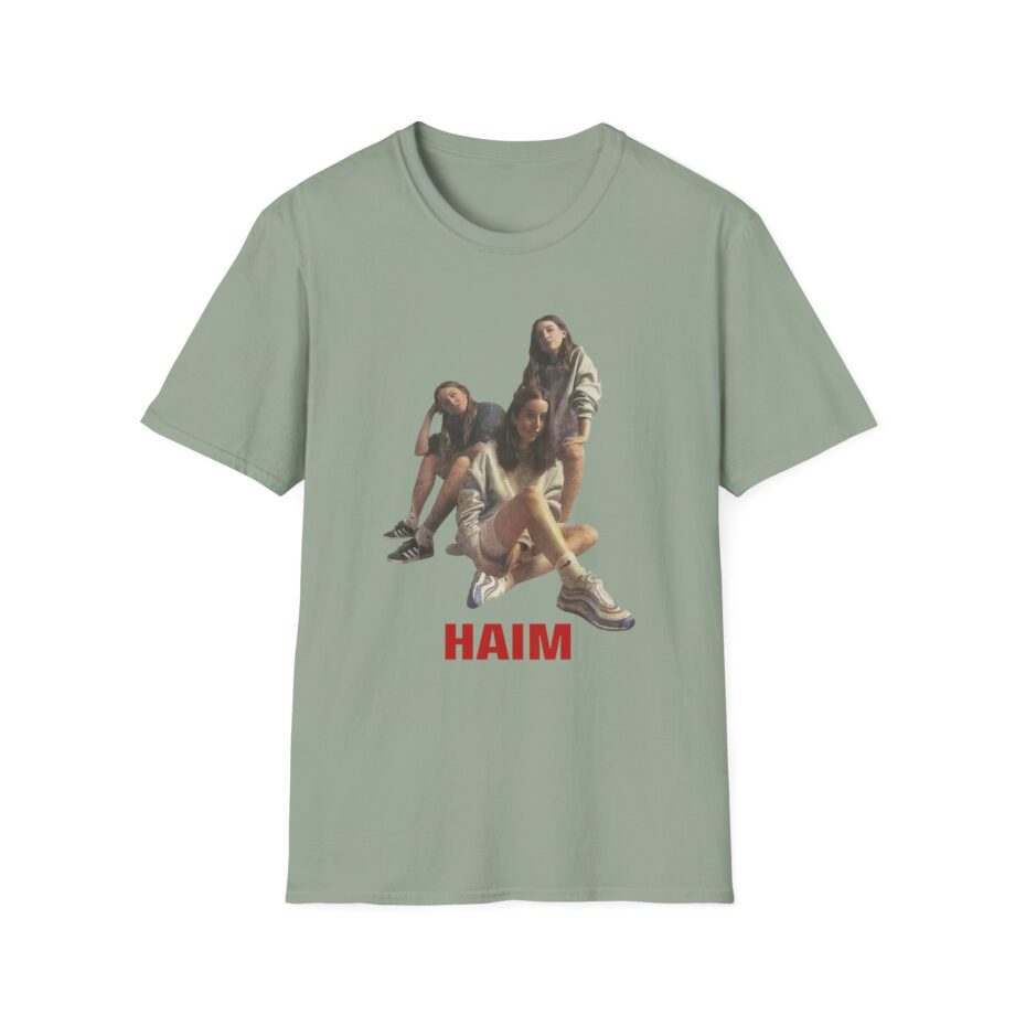 Haim Concert From the Year They Played Unisex Softstyle T-shirt