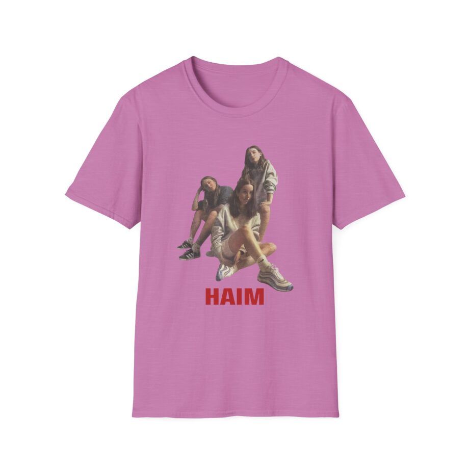 Haim Concert From the Year They Played Unisex Softstyle T-shirt