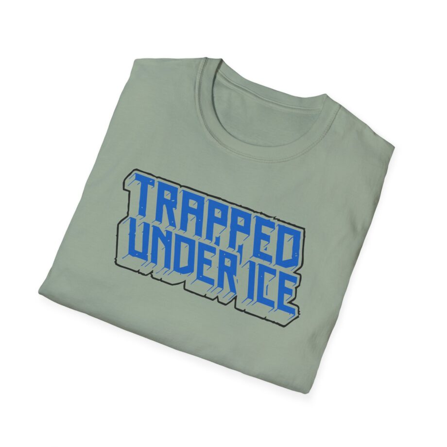 Trapped Under Ice Stacked 3d Logo Unisex Softstyle T-Shirt