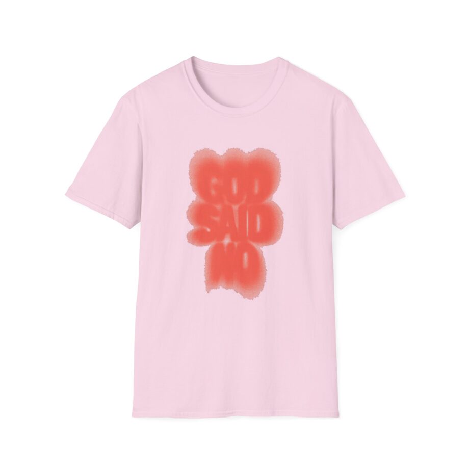 Omar Apollo God Said No Blur Unisex Softstyle T-shirt