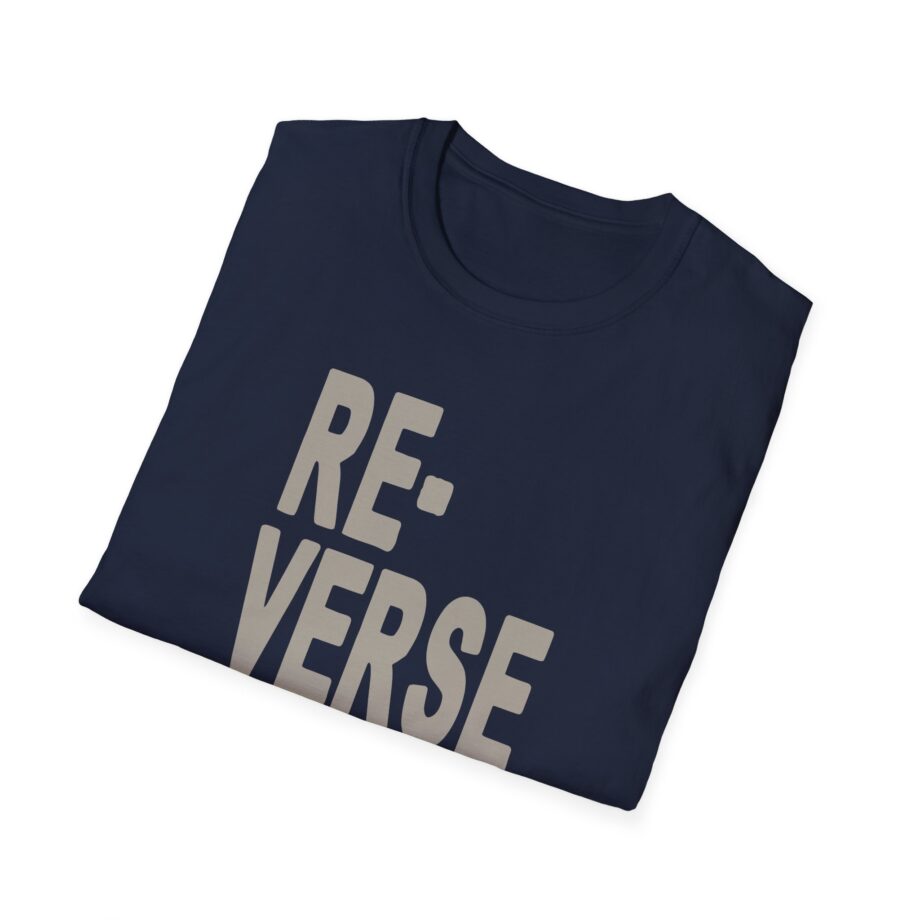 Armchair Expert Reverse Back Unisex Softstyle T-shirt
