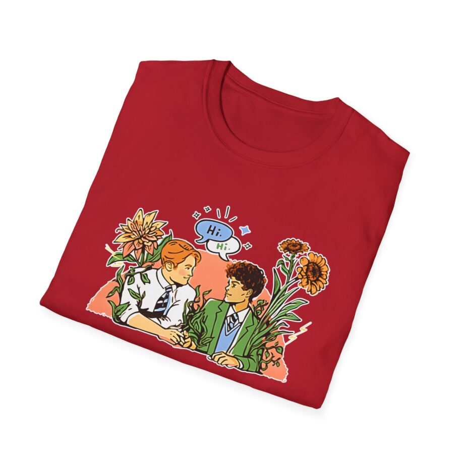 Heartstopper Nick & Charlie Unisex Softstyle T-Shirt