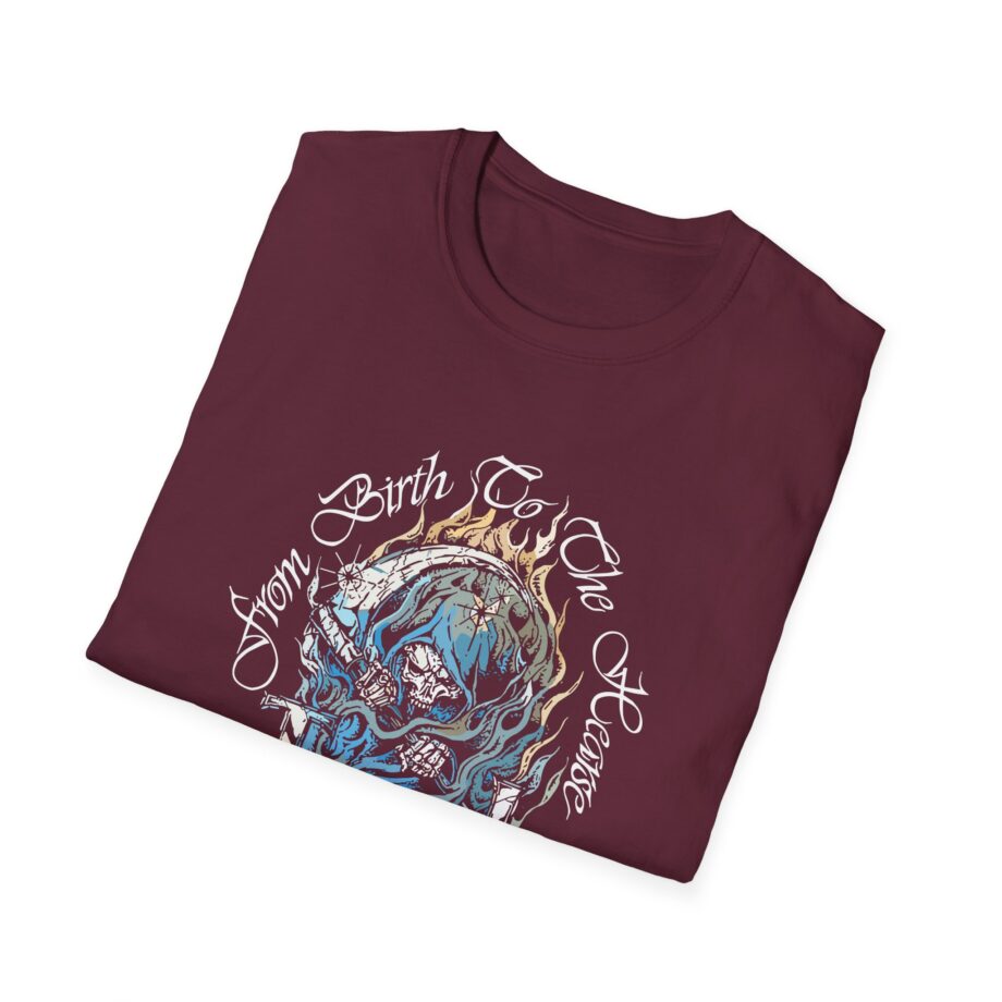 Trapped Under Ice Birth to Hearse Unisex Softstyle Tee