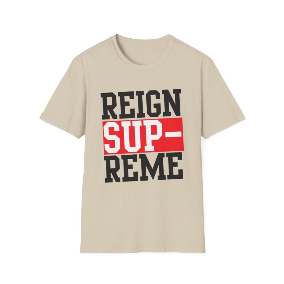 Reign Supreme Slant Logo Unisex Softstyle T-Shirt