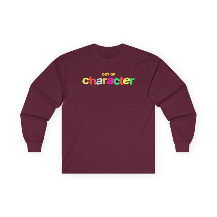 Slushy Noobz  Out Of Character Unisex Ultra Cotton Long Sleeve Tee