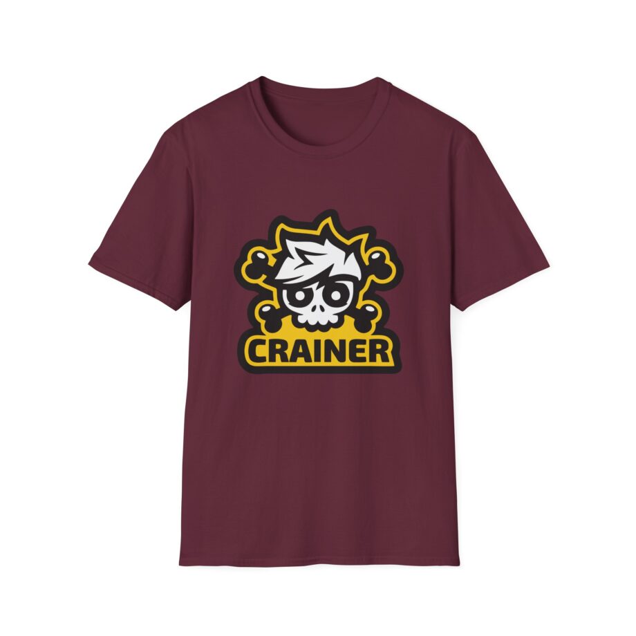 Crainer Skull Gamer Unisex Softstyle T-shirt