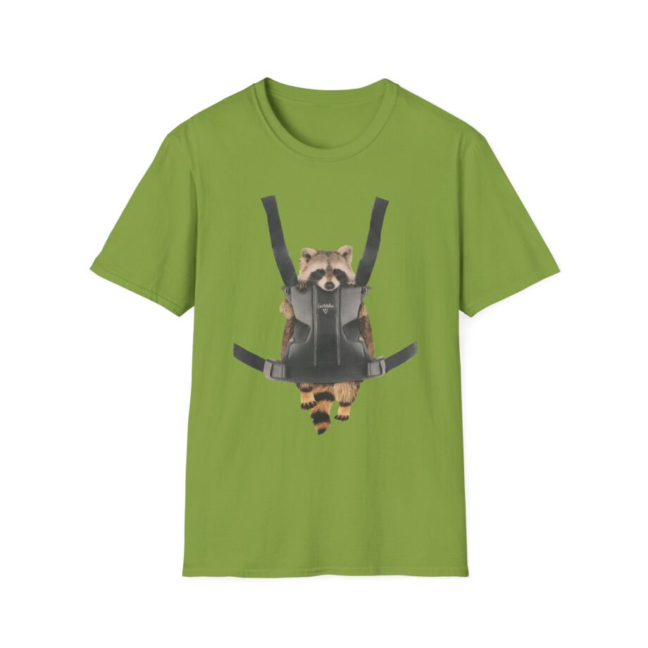 William Osman Raccoon Unisex Softstyle T-Shirt