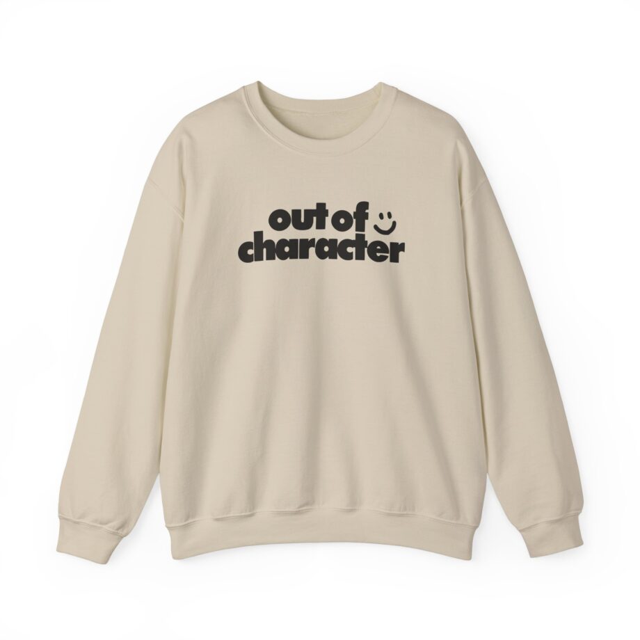 Slushy Noobz Out of Character Unisex Heavy Blend Crewneck Sweatshirt