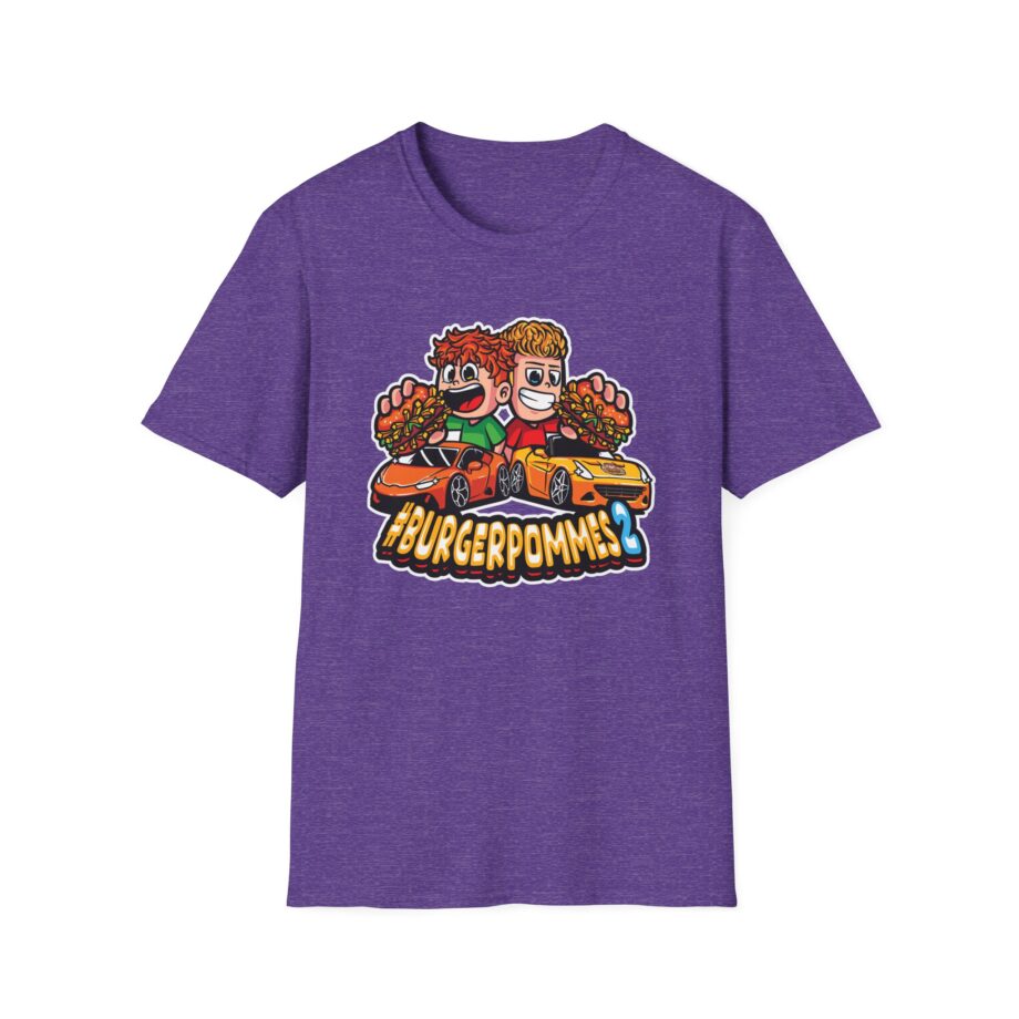 Burger Pommes  Unisex Softstyle T-Shirt