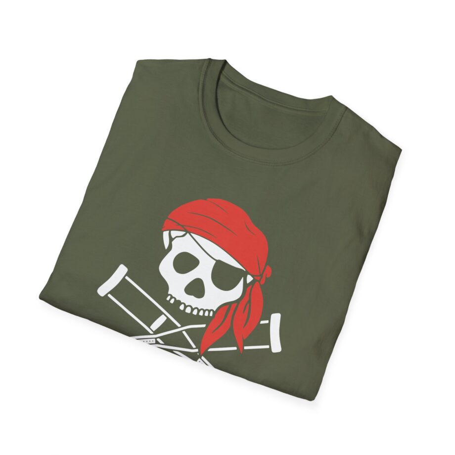 Jackass Skull and Crutches Unisex Softstyle T-Shirt