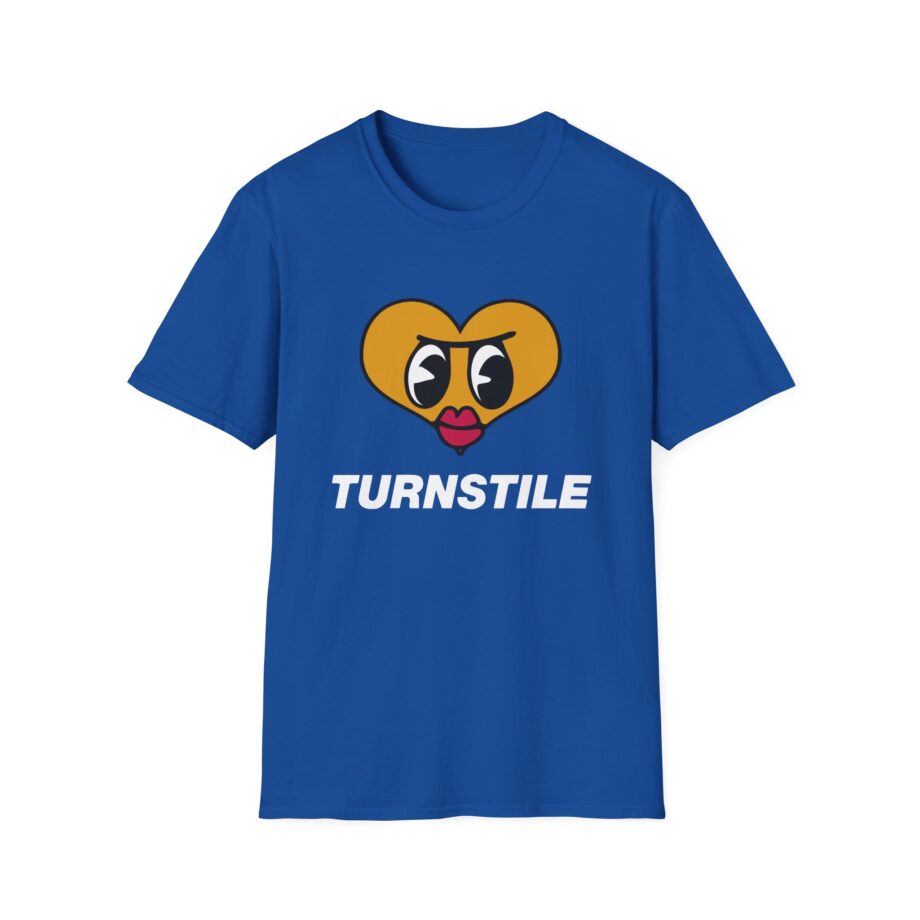 Turnstile Heart Unisex Softstyle T-shirt